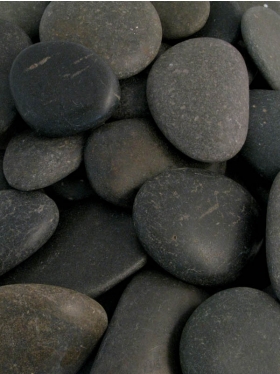 Massagestein "Hot Stone", Basalt, Größe L - VE 1 St.