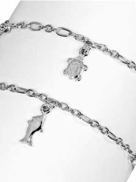 Fisch & Schildkröte, Modell 17, Armband L 16+3 cm