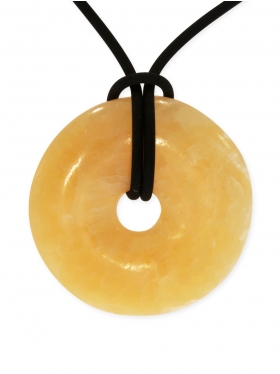 Orangencalcit Donut ø 30 mm