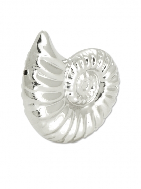 Ammonit ca. 30/25 mm, 925 Silber rhodiniert, VE 1 St.