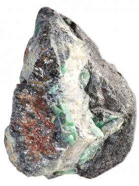 Smaragd aus Brasilien, Rohstein ca. 12/13/10 cm, Unikat