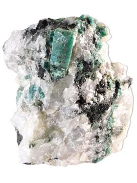 Smaragd aus Brasilien, Rohstein ca. 15/14/10 cm, Unikat