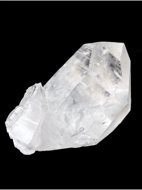 Bergkristallstufe (Kristallgruppe) mit natürlichen Spitzen, Unikat
