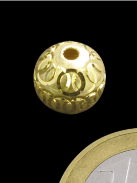 Kugel ø 10 mm, 925 vergoldet