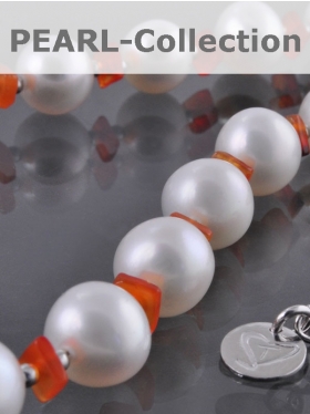 Pearl-Collection Perlenkette mit Edelsteinen in erlesenen Kombinationen