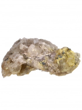 Rutilquarz, Mineralien Stufe aus Brasilien, Unikat