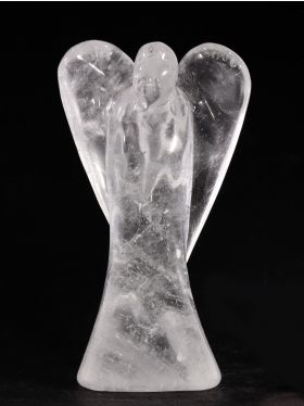 Bergkristall aus Brasilien, Deko-Engel, Unikat