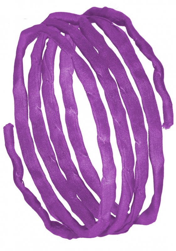 Silk ribbons L 1 m - purple (32)