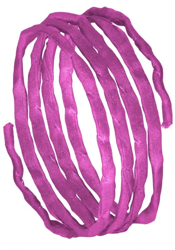 Silk ribbons L 1 m - violet (35)