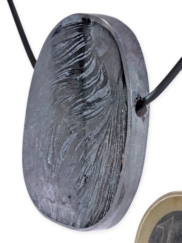Hematite from Lower Austria, pendant drilled, unique