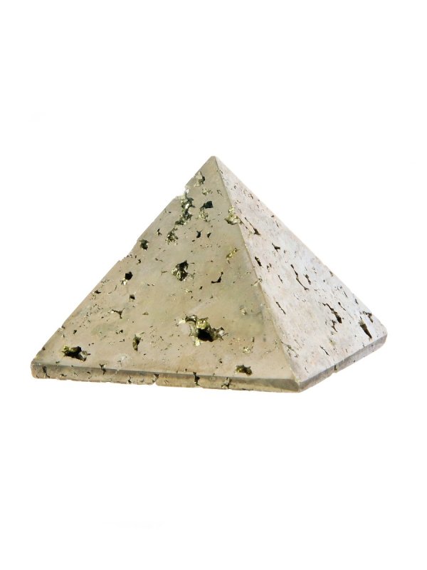 Pyrite deco pyramid from Peru, size L