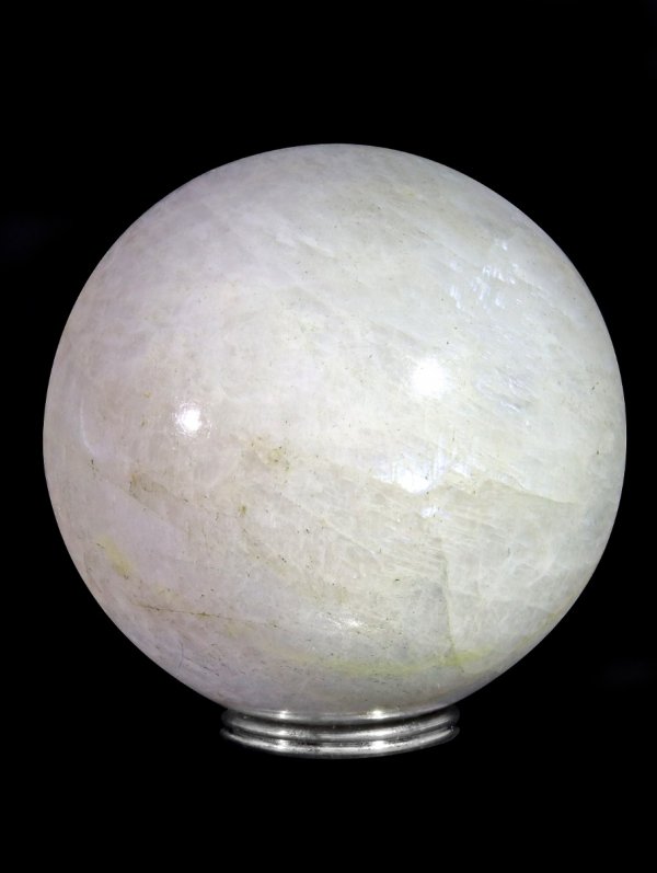Labradorite white (Feldspar) deco sphere ø 4,5 cm from Brazil, unique