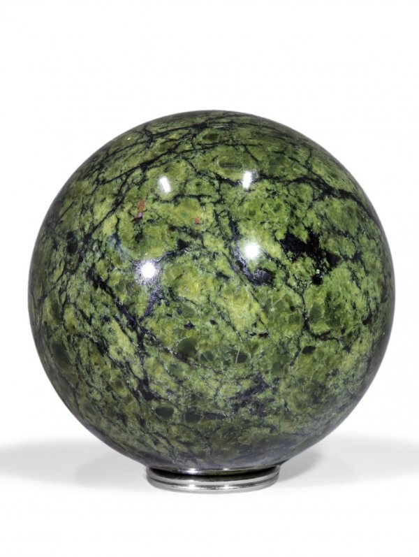 Serpentine deco sphere ø 5,5 cm from China, unique