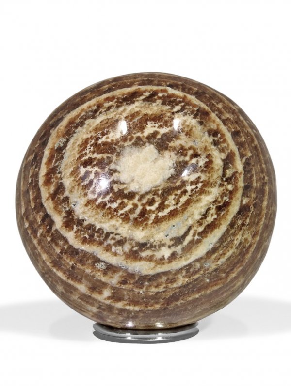 Aragonite deco sphere ø 5 cm from Peru, unique