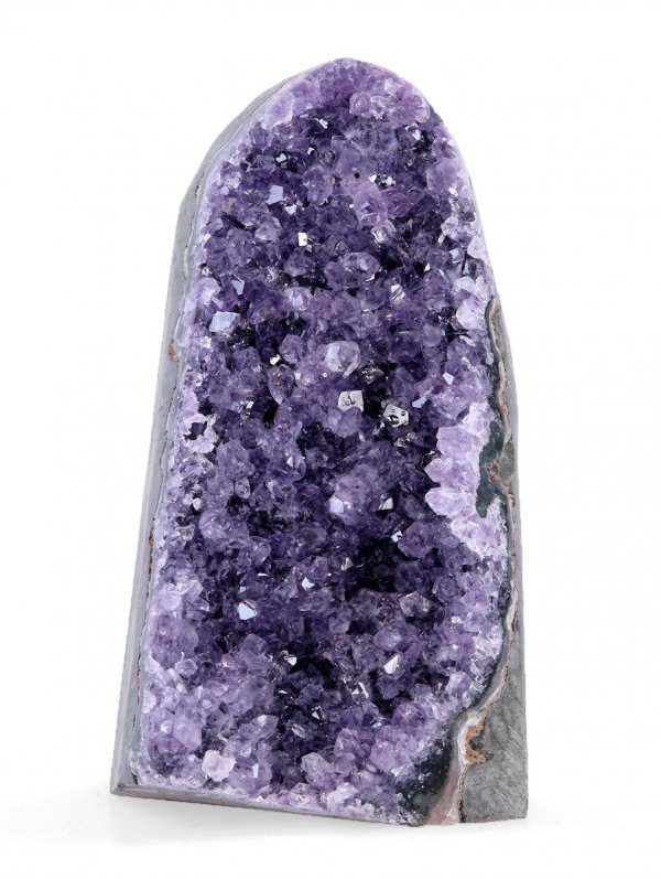  Amethyst from Brazil, druse with sawing base, unique