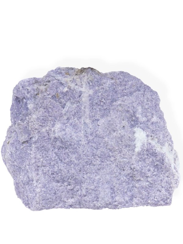 Lepidolite raw stone with sawing base, unique