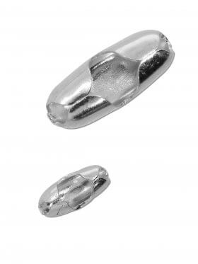 Verschluss zum Einhängen von Silber-Kugelketten ø 1 - 1,2 mm, 925 Silber