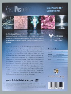 "Kristallvisionen - Die Kraft der Edelsteine", DVD - VE 1 St.