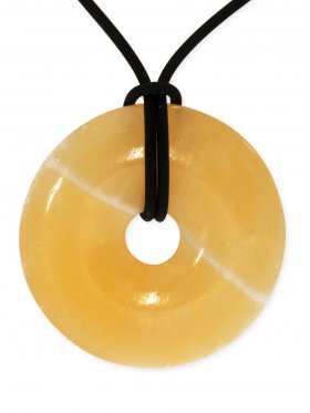 Orangencalcit Donut ø 35 mm