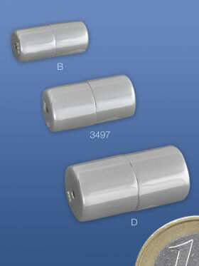 Magnetverschluss Zylinder ø 7 L 12,5 mm
