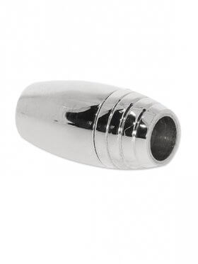 Magnetverschluss Edelstahl, für ø 5 mm Band