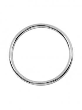 Ring geschlossen, Stärke 1 mm, 925er Silber, ø 16 mm, VE 10 Stück
