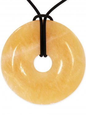 Orangencalcit Donut ø 45 mm